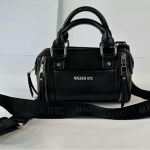 Steve Madden Black Satchel